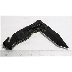 STRIKER RESCUE 3.5" STAINLESS STEEL FOLDING KNIFE