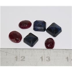 #62-RUBY SAPPHIRE GEMSTONE 72.20ct