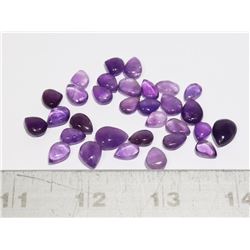 #58-PURPLE AMETHYST GEMSTONE 60.25ct
