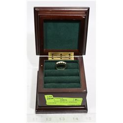 BOMBAY CO. MUSICAL JEWELRY RING BOX