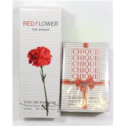 BOTTLE OF RED FLOWER FOR WOMAN EAU DE PARFUM