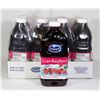 Image 1 : 8 BOTTLES OF OCEAN SPRAY CRAN-RASPBERRY COCKTAIL