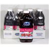 Image 1 : 8 BOTTLES OF OCEAN SPRAY CRAN-RASPBERRY COCKTAIL