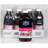 Image 1 : 8 BOTTLES OF OCEAN SPRAY CRAN-RASPBERRY COCKTAIL