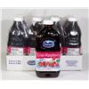 Image 1 : 8 BOTTLES OF OCEAN SPRAY CRAN-RASPBERRY COCKTAIL