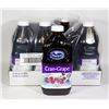 Image 1 : 8 BOTTLES OF OCEAN SPRAY CRAN-GRAPE COCKTAIL