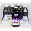 Image 1 : 8 BOTTLES OF OCEAN SPRAY CRAN-GRAPE COCKTAIL