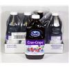 Image 1 : 8 BOTTLES OF OCEAN SPRAY CRAN-GRAPE COCKTAIL