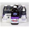 Image 1 : 8 BOTTLES OF OCEAN SPRAY CRAN-GRAPE COCKTAIL