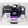 Image 1 : 8 BOTTLES OF OCEAN SPRAY CRAN-GRAPE COCKTAIL