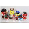 Image 1 : M & M'S 7 VARIOUS FIGURES