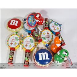 M & M'S 10 FULL TINS AND MORE