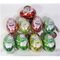 M & M'S 9 FULL EASTER TINS