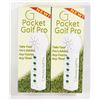 Image 1 : 2 NEW SEALED POCKET GOLF PRO RECORDER