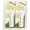 Image 1 : 2 NEW SEALED POCKET GOLF PRO RECORDER