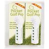 Image 1 : 2 NEW SEALED POCKET GOLF PRO RECORDER