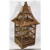Image 1 : RUSTIC WOODEN BIRD CAGE