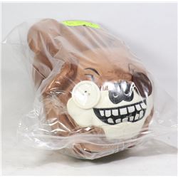 PAIR OF MONSTER UGLY SLIP-ON SLIPPERS -