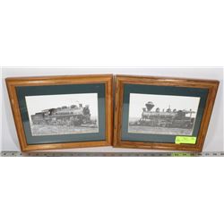 LOT OF 2 TRAIN PICTURES