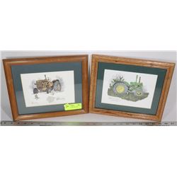 LOT OF 2 TRACTOR PICTURES