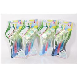 FOUR 3 PACKS OF DISPOSABLE BIKINI BLADES