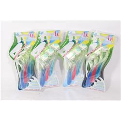 FOUR 3 PACKS OF DISPOSABLE BIKINI BLADES