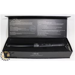 NEW SHE VOLUME 19MM TOURMALINE CERAMIC HAIR