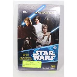 STAR WARS COLLECTIBLE CARDS IN BOX