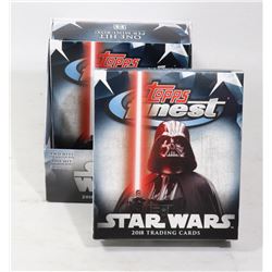 STAR WARS COLLECTIBLE CARDS IN BOX