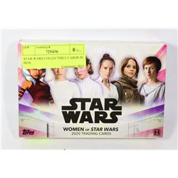 STAR WARS COLLECTIBLE CARDS IN BOX
