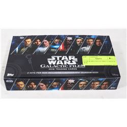 STAR WARS COLLECTIBLE CARDS IN BOX