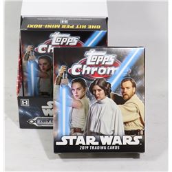 STAR WARS COLLECTIBLE CARDS IN BOX