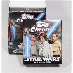 STAR WARS COLLECTIBLE CARDS IN BOX