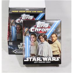 STAR WARS COLLECTIBLE CARDS IN BOX