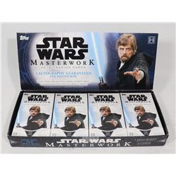 STAR WARS COLLECTIBLE CARDS IN BOX