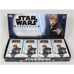 STAR WARS COLLECTIBLE CARDS IN BOX