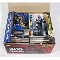 STAR WARS COLLECTIBLE CARDS IN BOX