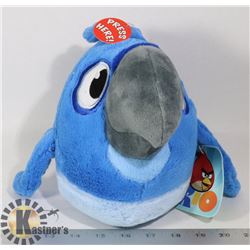 LARGE ANGRY BIRDS RIO PLUSH TOY NEW
