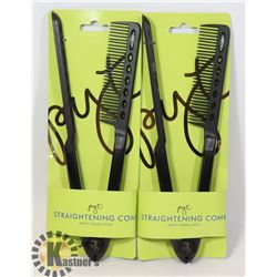 TWO NEW STRAIGHTENING COMBS