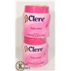 Image 2 : TWO CLERE BODY CREAME TUBS