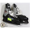 Image 1 : MENS BAUER TURBO SKATES - SIZE 7 HARD SHELLED