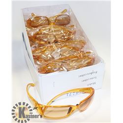 BOX OF ORANGE DESIGNER SUNGLASSES