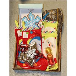 LARGE FLAT OF ASSORTED CHRISTMAS