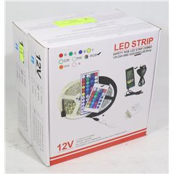 LOT OF 2 NEW LED STRIP KITS