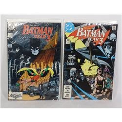 LOT OF 2 VINTAGE BATMAN COMICS