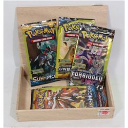 LOT OF 5 SEALED POKEMON GO BOOSTER PACKS