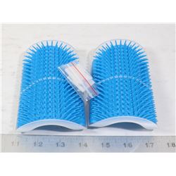 LOT OF 2 SELF GROOMING BRUSH