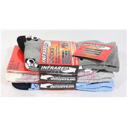 3PK LADIES HEAT WAVE SOCKS