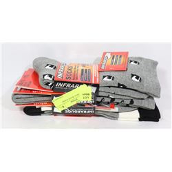 3PK MEN HEAT WAVE SOCKS