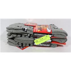 3PK MEN HEAT WAVE SOCKS